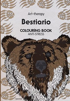 art therapy bestiario colouring book