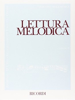 lettura melodica