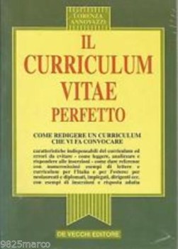 curriculum vitae perfetto