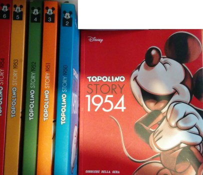 topolino story vol  1,2,3,4,5,6