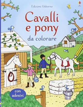 cavalli e pony da colorare