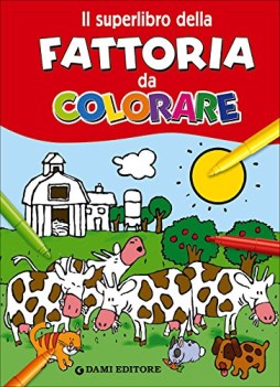 superlibro della fattoria da colorare