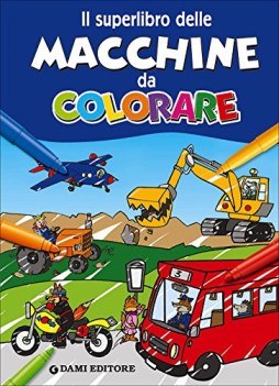 superlibro delle macchine da colorare