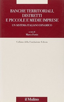 banche territoriali, distretti e piccole e medie imprese