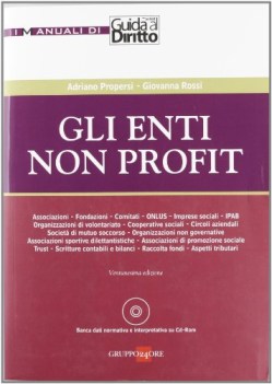 enti no profit + CD ROM