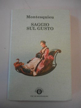 saggio sul gusto