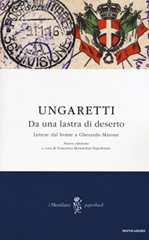 da una lastra di deserto lettere dal fronte a gherardo marone