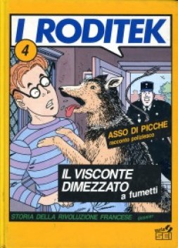 roditek 4 visconte dimezzato a fumetti