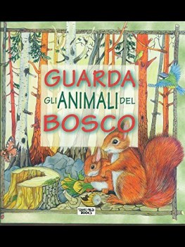 guarda gli animali del bosco