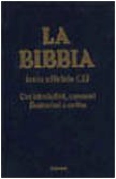 bibbia testo ufficiale cei con introduzioni, commenti, illustrazioni e cartine