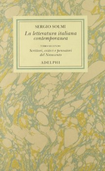 letteratura italiana contemporanea