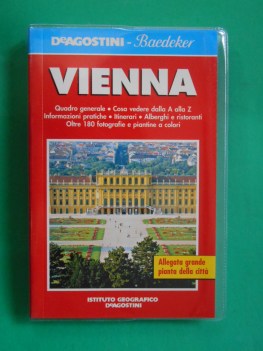 vienna guida con carta stradale baedeker