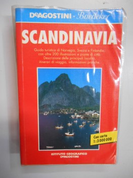 scandinavia guida con carta stradale baedeker