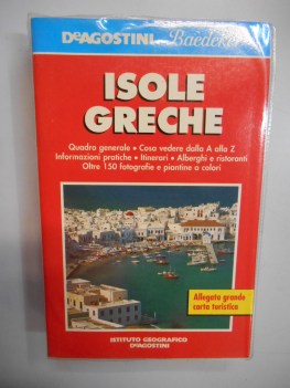 isole greche guida con carta stradale baedeker