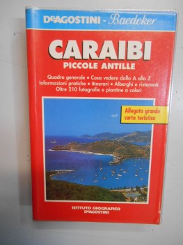 caraibi piccole antille guida con carta stradale baedeker