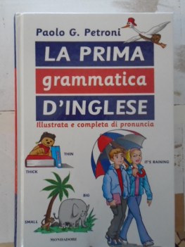 prima grammatica d\'inglese