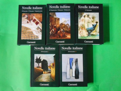 novelle italiane 5 volumi