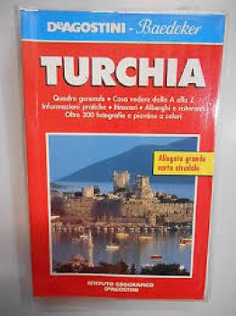 turchia guida con carta stradale baedeker