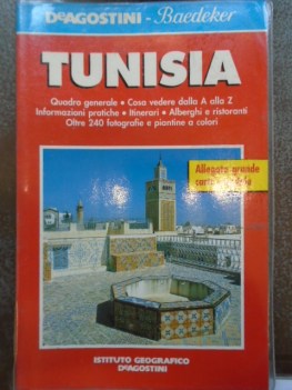 tunisia guida con carta stradale baedeker