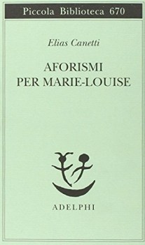 aforismi per marie-louise