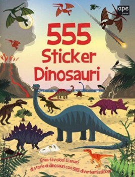 555 sticker dinosauri