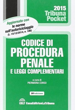 codice penale procedura penale poket