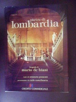 pietre di lombardia 1993. rilegato fotografico grande formato