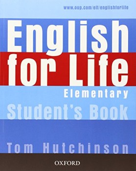 English for life elementary. student\'s book