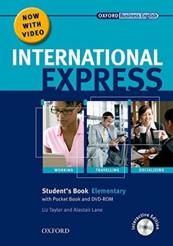 international express elem. SB interactive edition+dvd