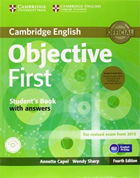 objective first 4th ed. student\'s pack with answers with CD-ROM