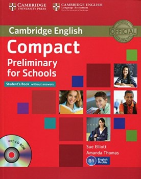 compact preliminary for schools sb nokey +cdrom