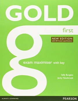 gold first new edition exam maximiser with key