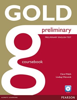 gold preliminary coursebook w/ cd rom