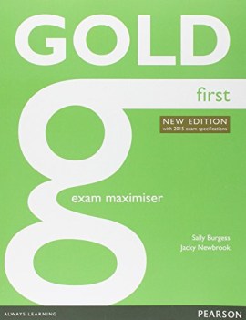 gold first exam maximiser no key +cd