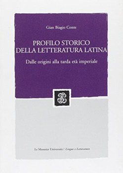 profilo storico della letteratura latina