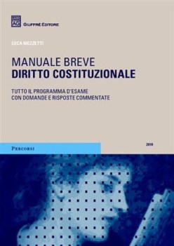 manuale breve diritto costituzionale