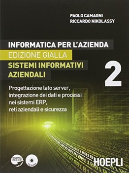 informatica per l\'azienda - edizione gialla sistemi informativi aziendali