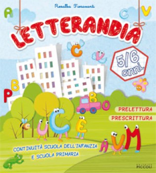 letterandia numeropoli 5/6 anni prelettura prescrittura precalcolo