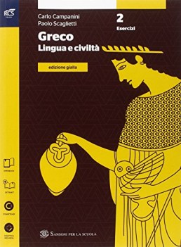 greco 2 eserc. lingua e civ. ediz. gialla con openbook