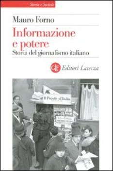 informazione e potere - storia del giornalismo italiano