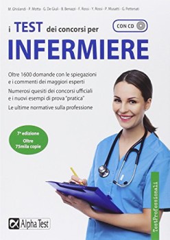 test dei concorsi per infermiere + cd rom