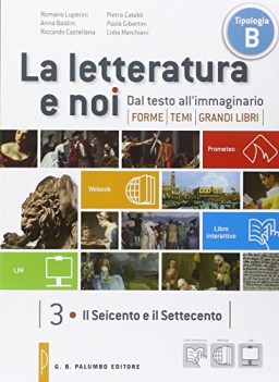 letteratura e noi vol.3 + vol.4 + on-line