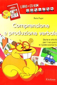 comprensione e produzione verbale kit 1 +cd rom