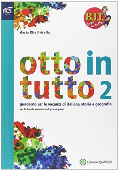 otto in tutto 2 italiano storia geografia x MEDIE