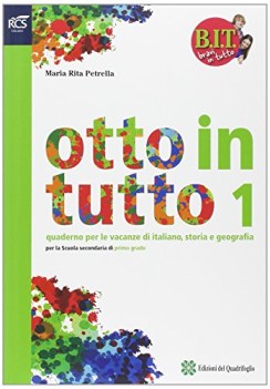 otto in tutto 1 italiano storia geografia x MEDIE