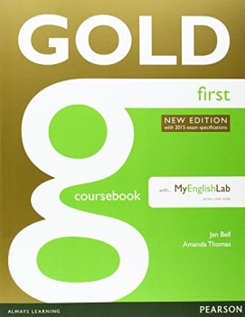 gold first Coursebook w/ MyEnglishLab