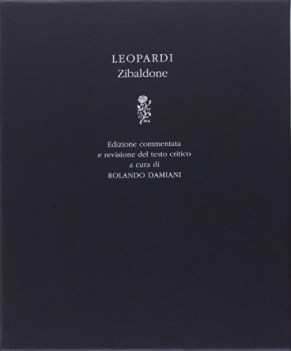 zibaldone ediz. critica e commentata (damiani r. cur.)