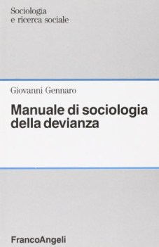 manuale di sociologia della devianza