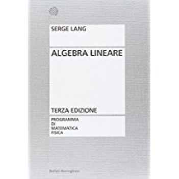 algebra lineare (terza edizione)