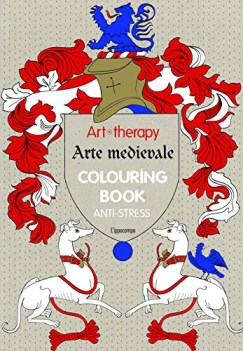 art theraphy arte medievale colouring book